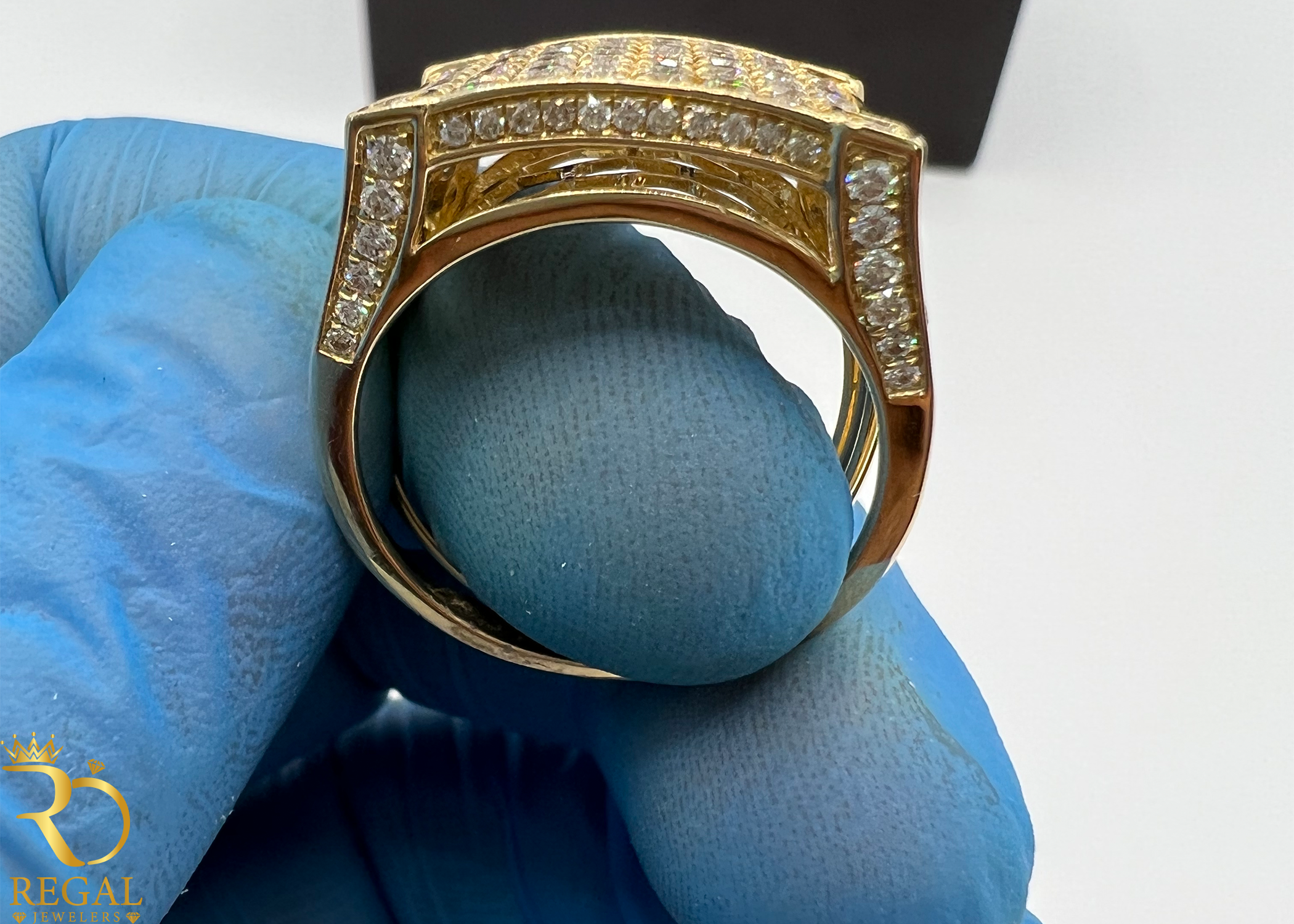 Custom Ring with Diamonds