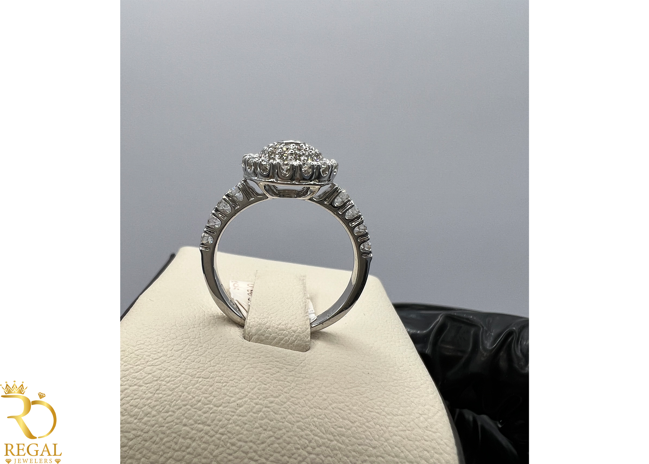 Engagement Ring With Diamonds