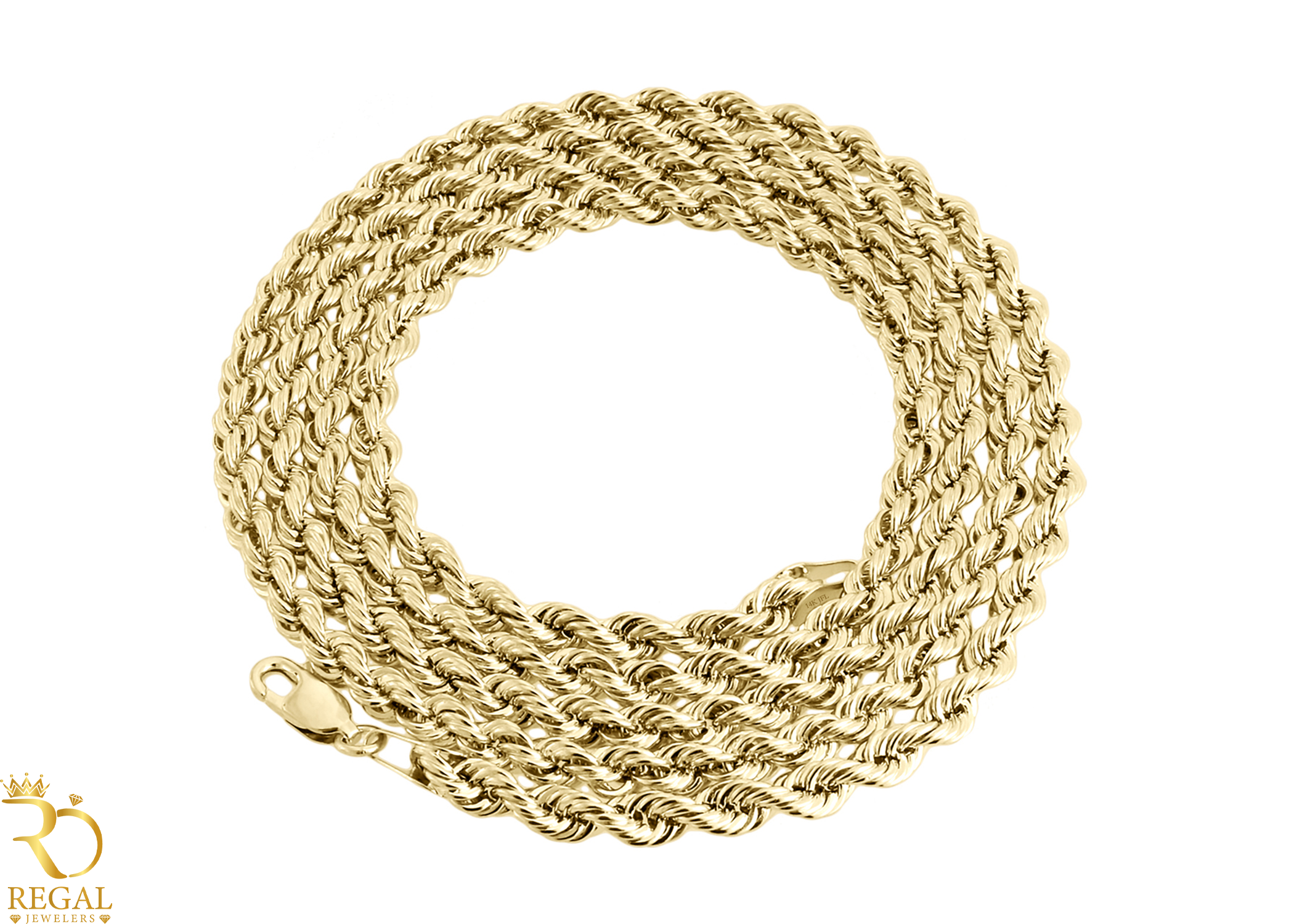 14K Gold  Solid Rope Chain