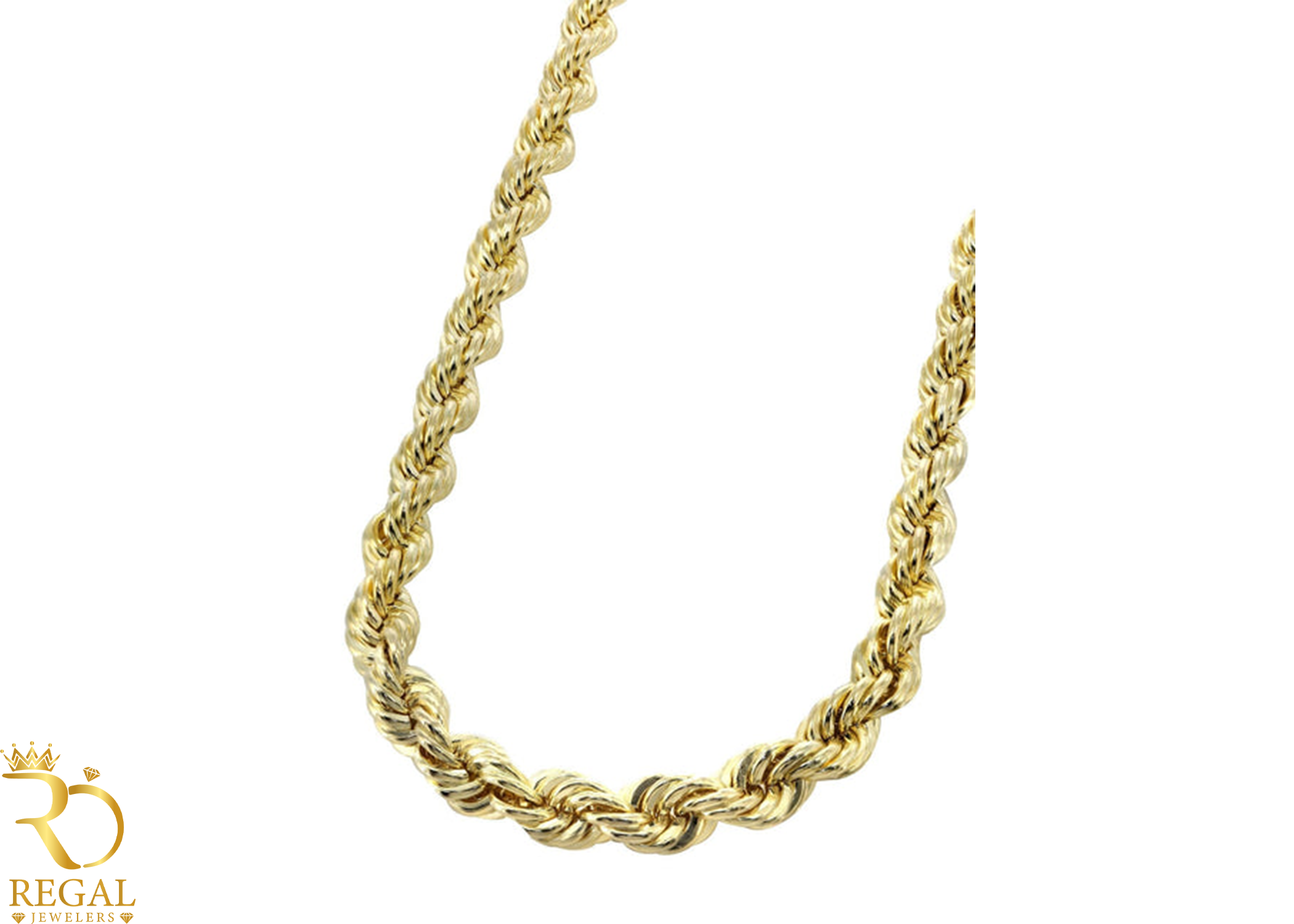 14k Rope Chain Hollow