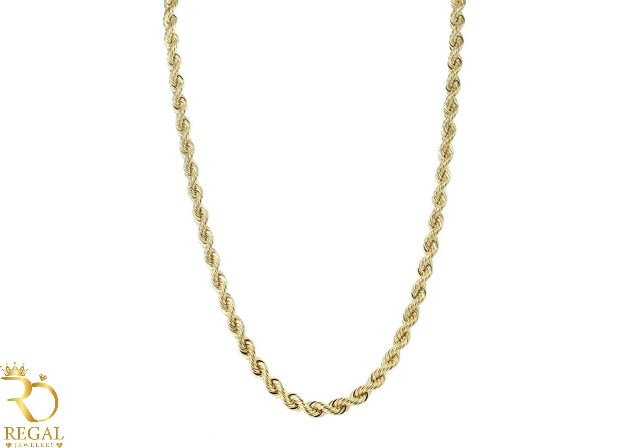 14k Rope Chain Hollow