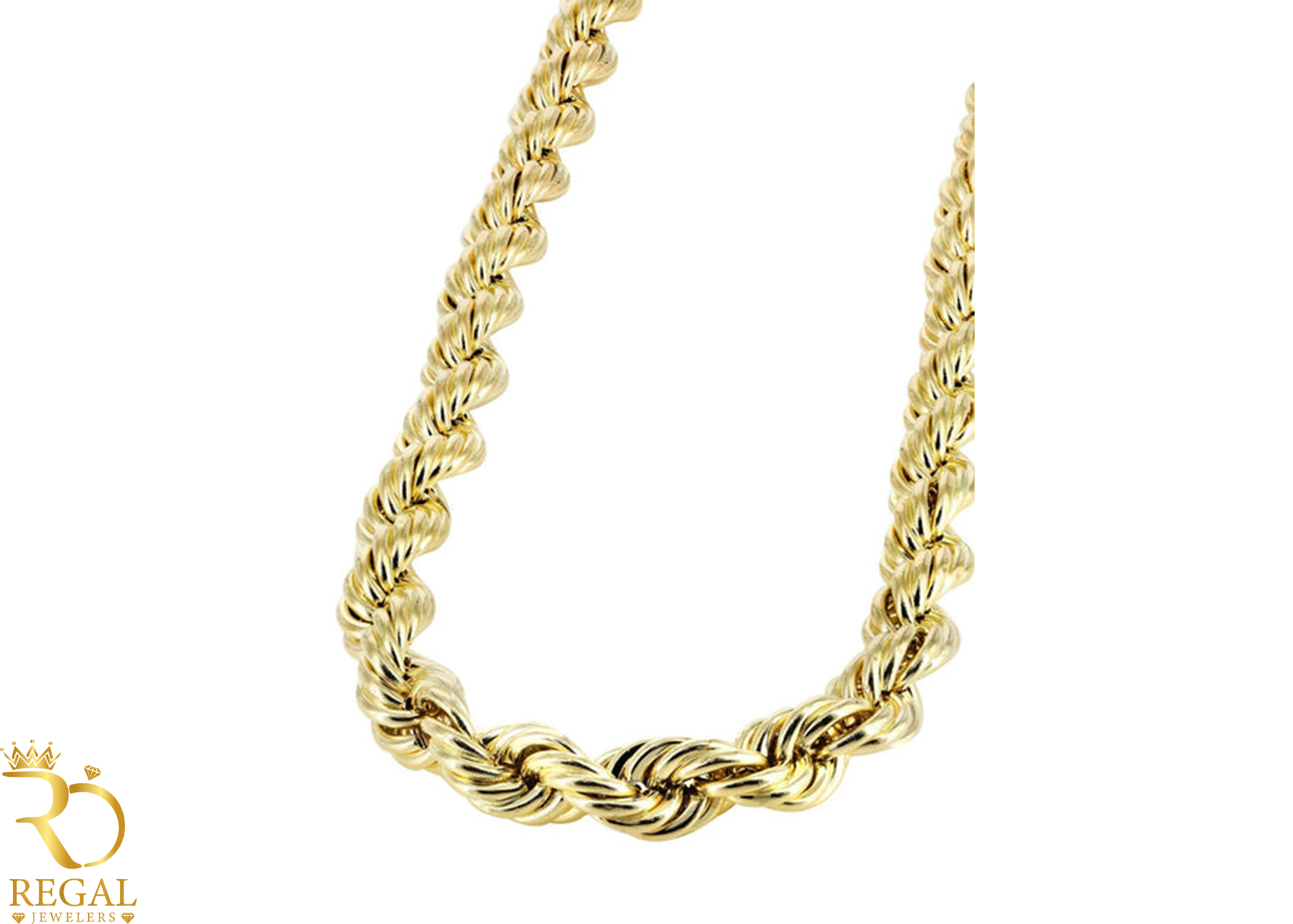 14k Rope Chain Hollow