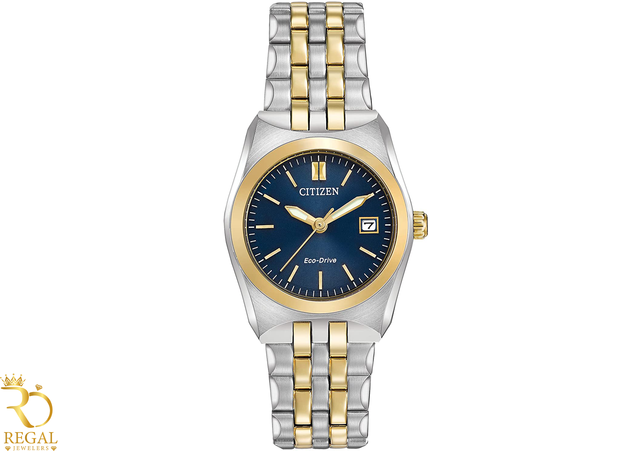 Citizen Corso Women's Two Tone Stainless Steel Bracelet Watch Ew2294-53L