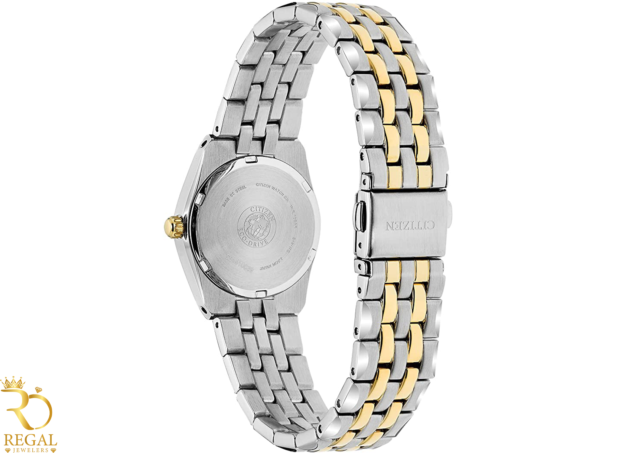 Citizen Corso Women's Two Tone Stainless Steel Bracelet Watch Ew2294-53L