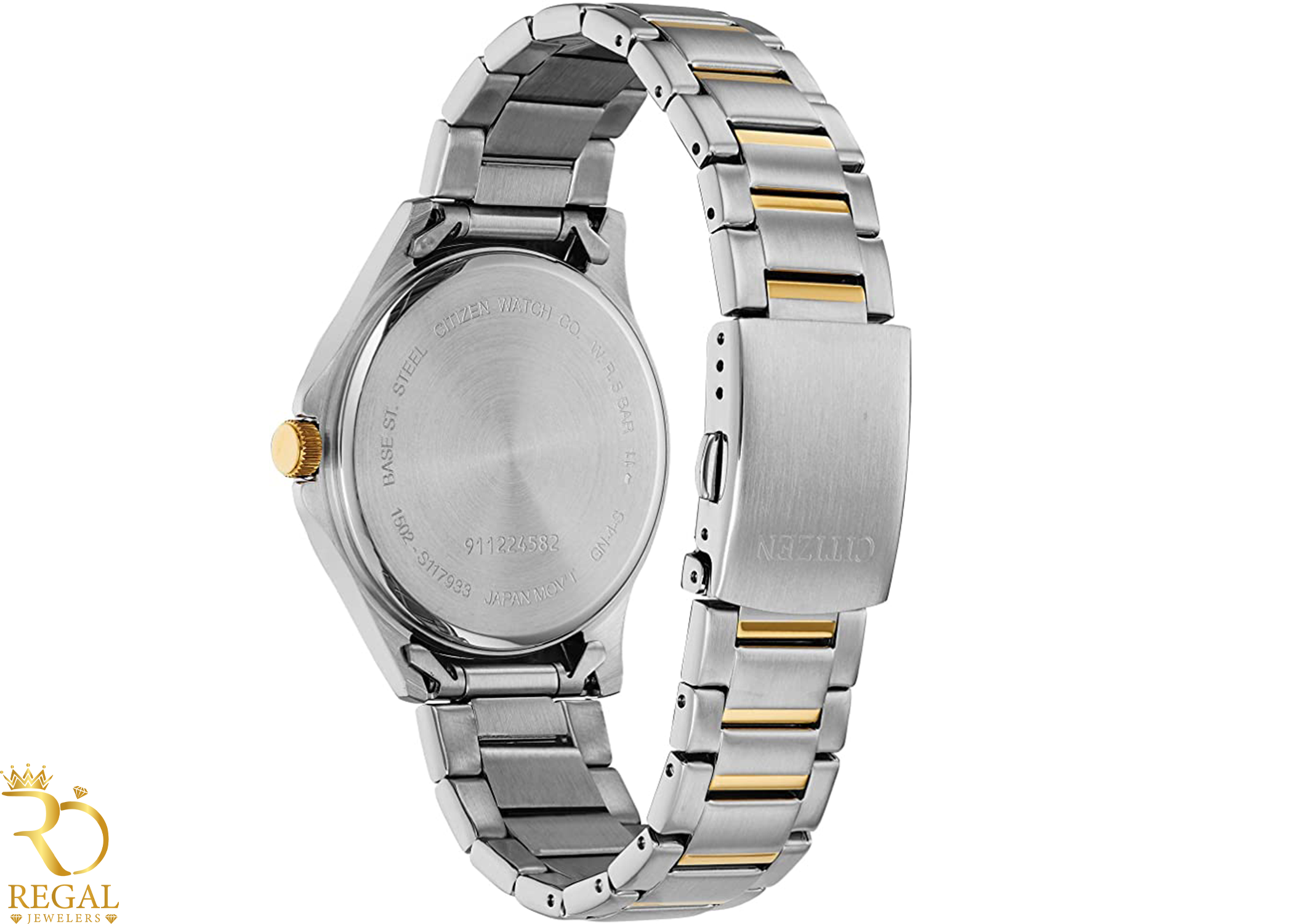 Citizen Quartz Mens Watch, Stainless Steel, Classic, Two-Tone (Model: BF2005-54L)